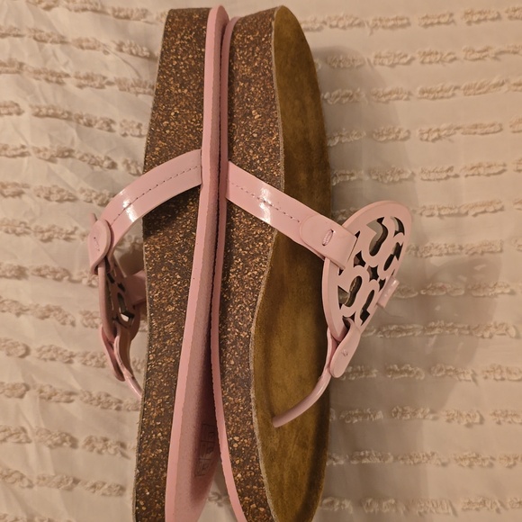 Tory Burch Pink Miller Thong Sandals - Picture 6 of 12